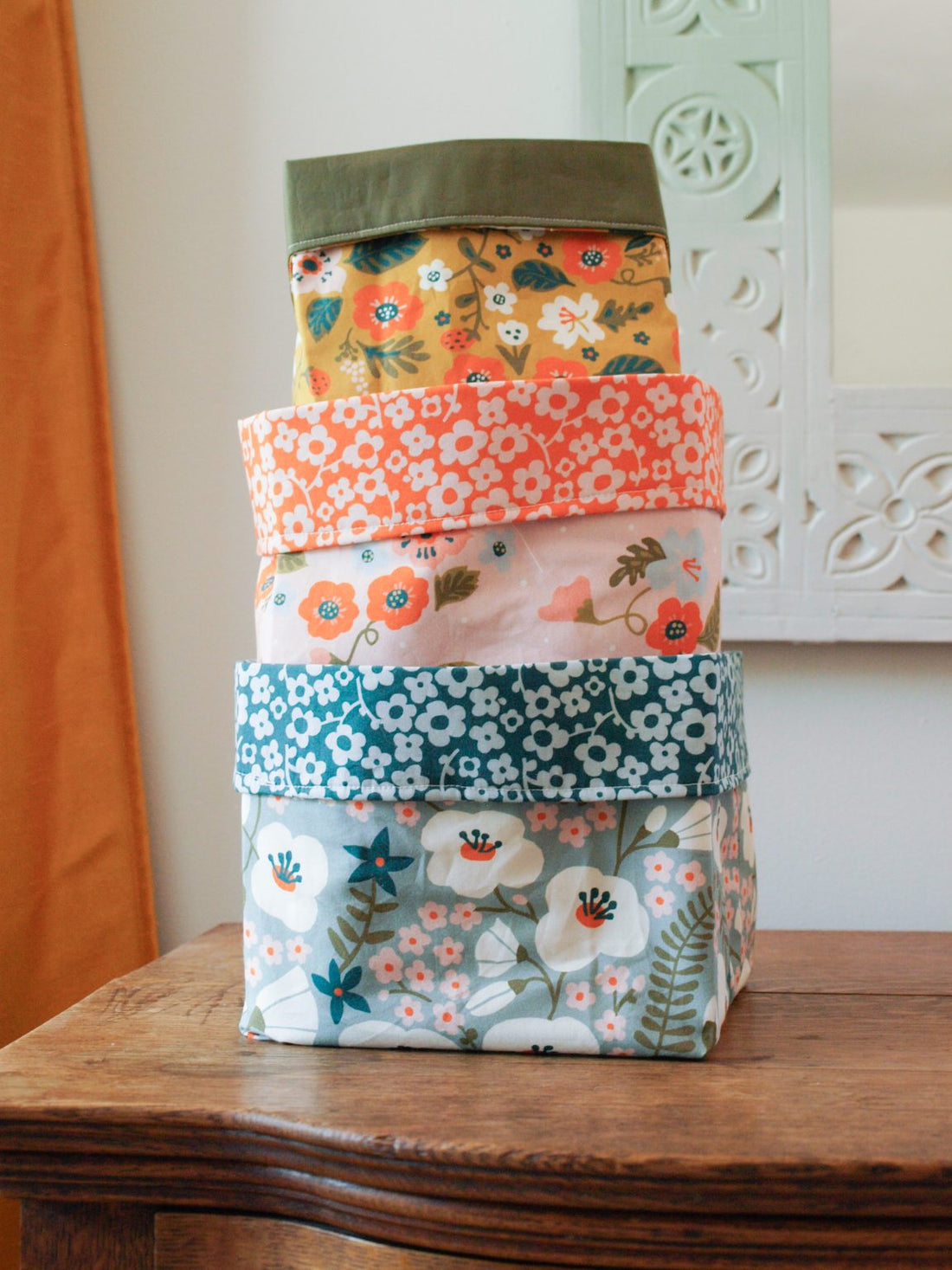 Fabric Bins by Christina McKinney