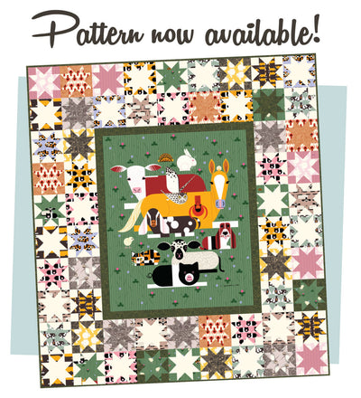 Best Friends Panel Free Quilt Pattern