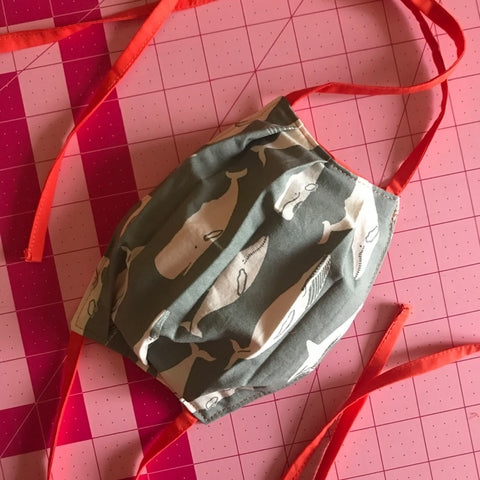 Fabric Face Mask Sewing Pattern