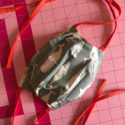 Fabric Face Mask Sewing Pattern