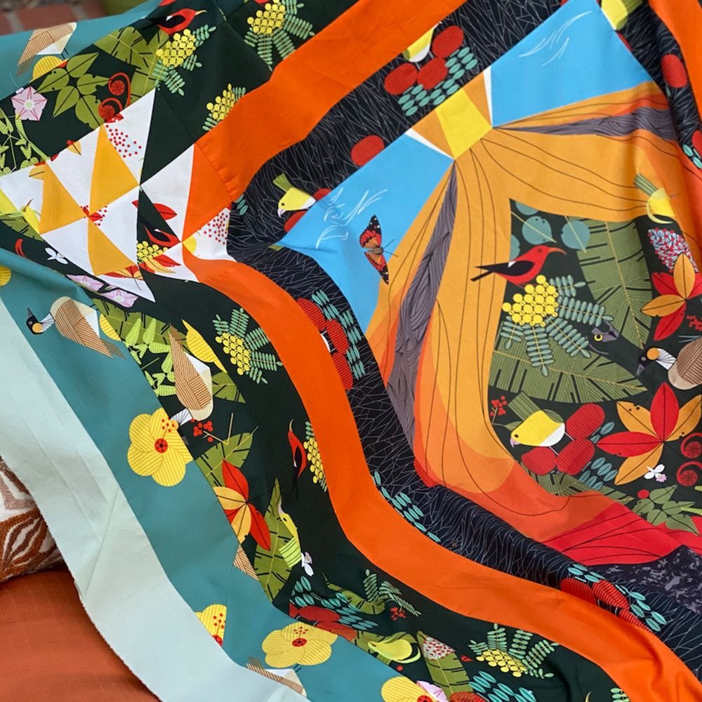 Hawaiian Islands Panel Quilt