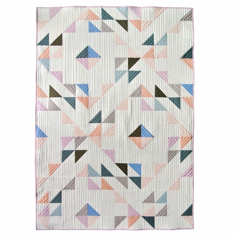 Summer Haze Quilt from Birch Fabrics by Suzy Quilts