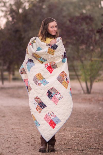 Pointed Arrow Quilt by Lunden Designs
