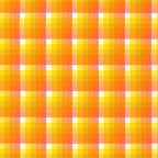 Check Check Orangeade | Kitchen Window Wovens by Elizabeth Hartman for Robert Kaufman – Quilting Cotton Fabric