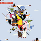 Wings of the World Barkcloth