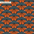 Monarch Butterflies Barkcloth