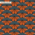 Monarch Butterflies Barkcloth