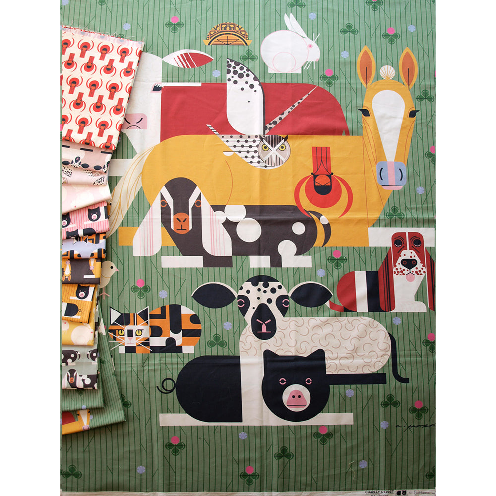 Charley Harper Best Friends Panel