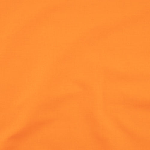 Bright Orange Solid Poplin, Mod Basics by Birch Organic Fabrics