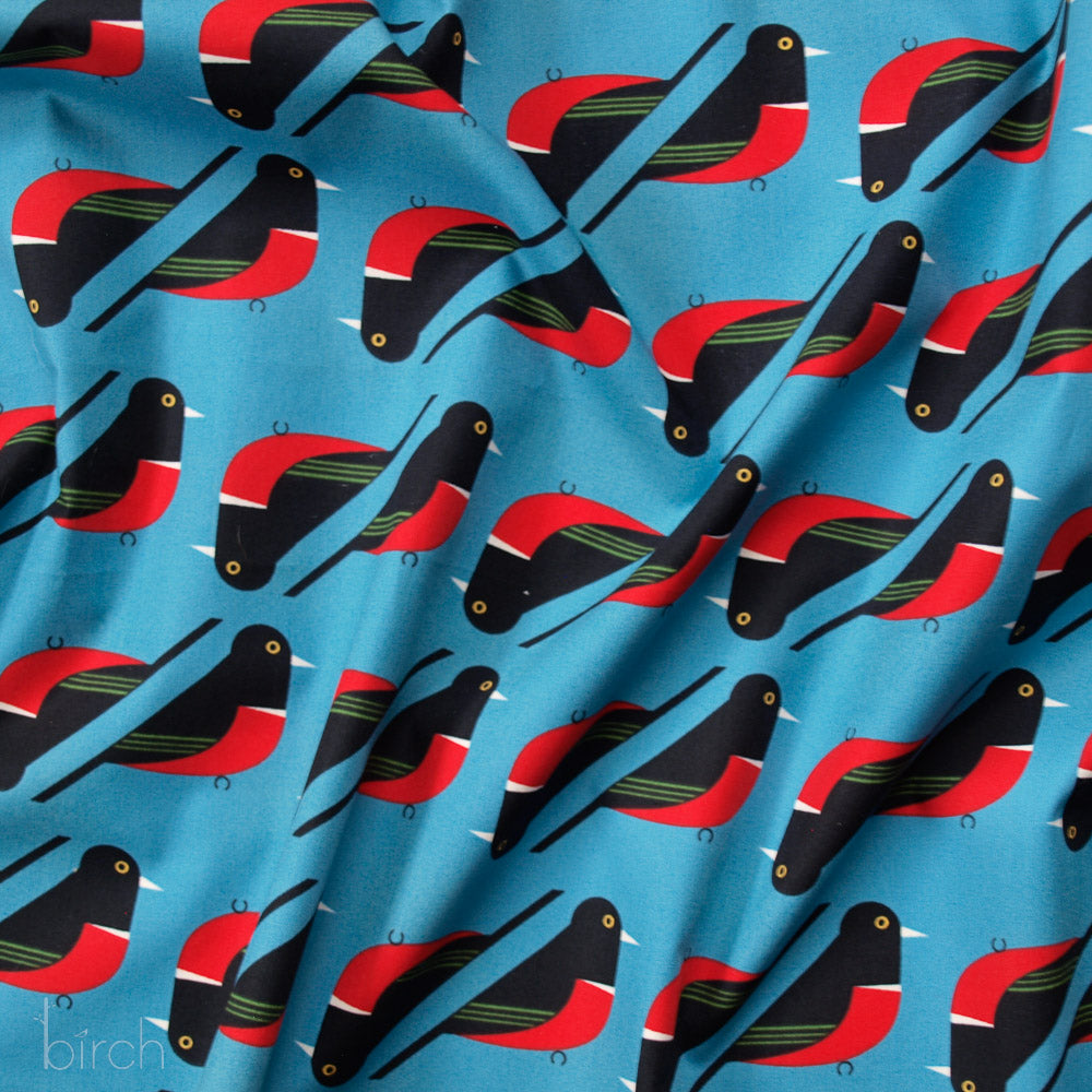 CH-350-Red-Breasted-Meadowlark-Charley-Harper-Discovery-Place