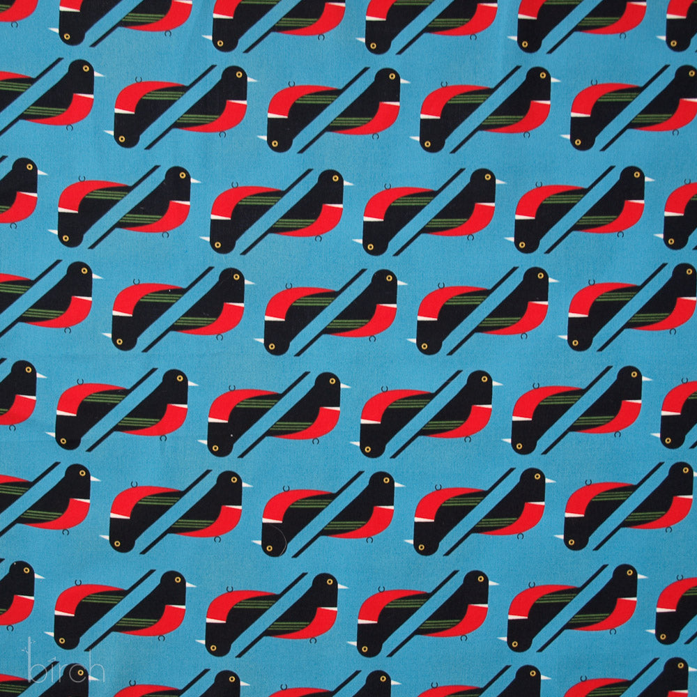 Red Breasted Meadowlark, Discovery Place by Charley Harper for Birch Organic