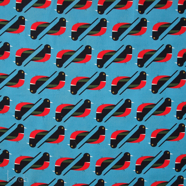 Red Breasted Meadowlark, Discovery Place by Charley Harper for Birch Organic