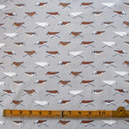 Sanderlings, Charley Harper Coastal Vol. 2 for Birch Organic Fabrics