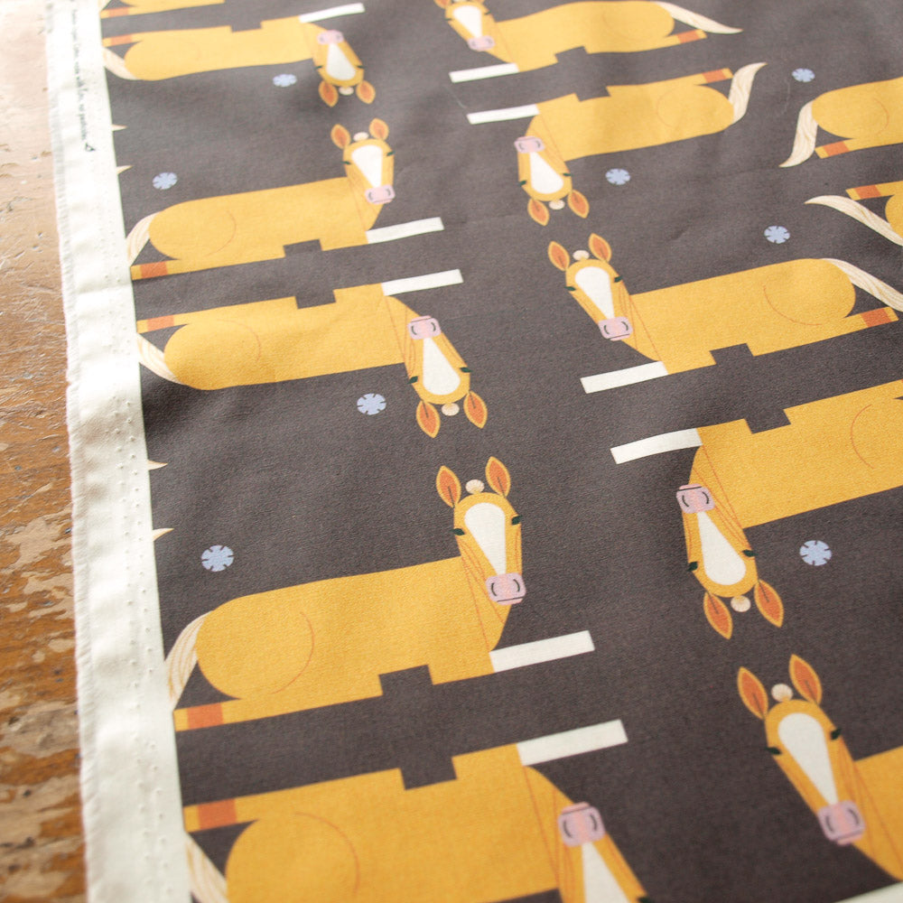 CH-379 Resting Horse Brown Charley Harper Best Friends-7