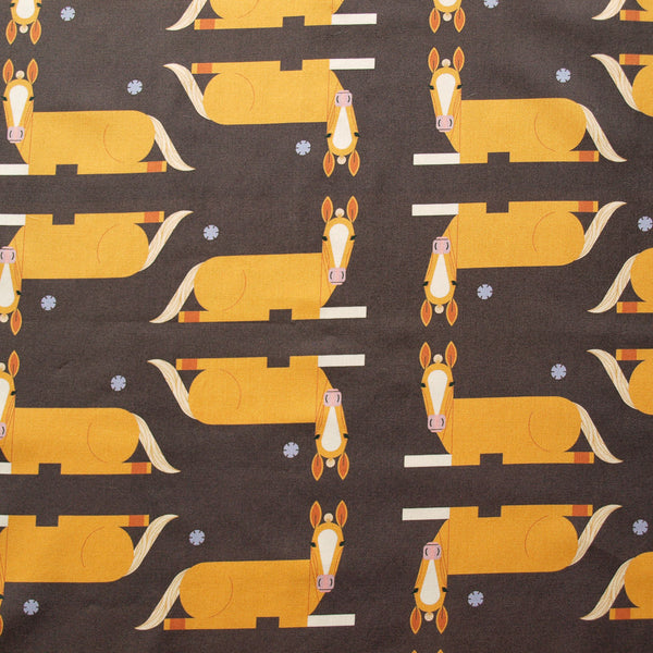 CH-379 Resting Horse Brown Charley Harper Best Friends-7