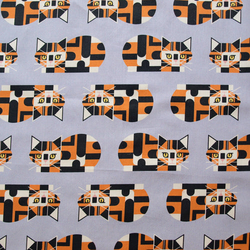 CH-383 Calico Cat Lavender Charley Harper Best Friends-7