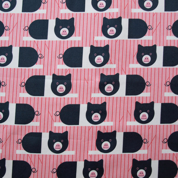 Piggies Pink Charley Harper Best Friends