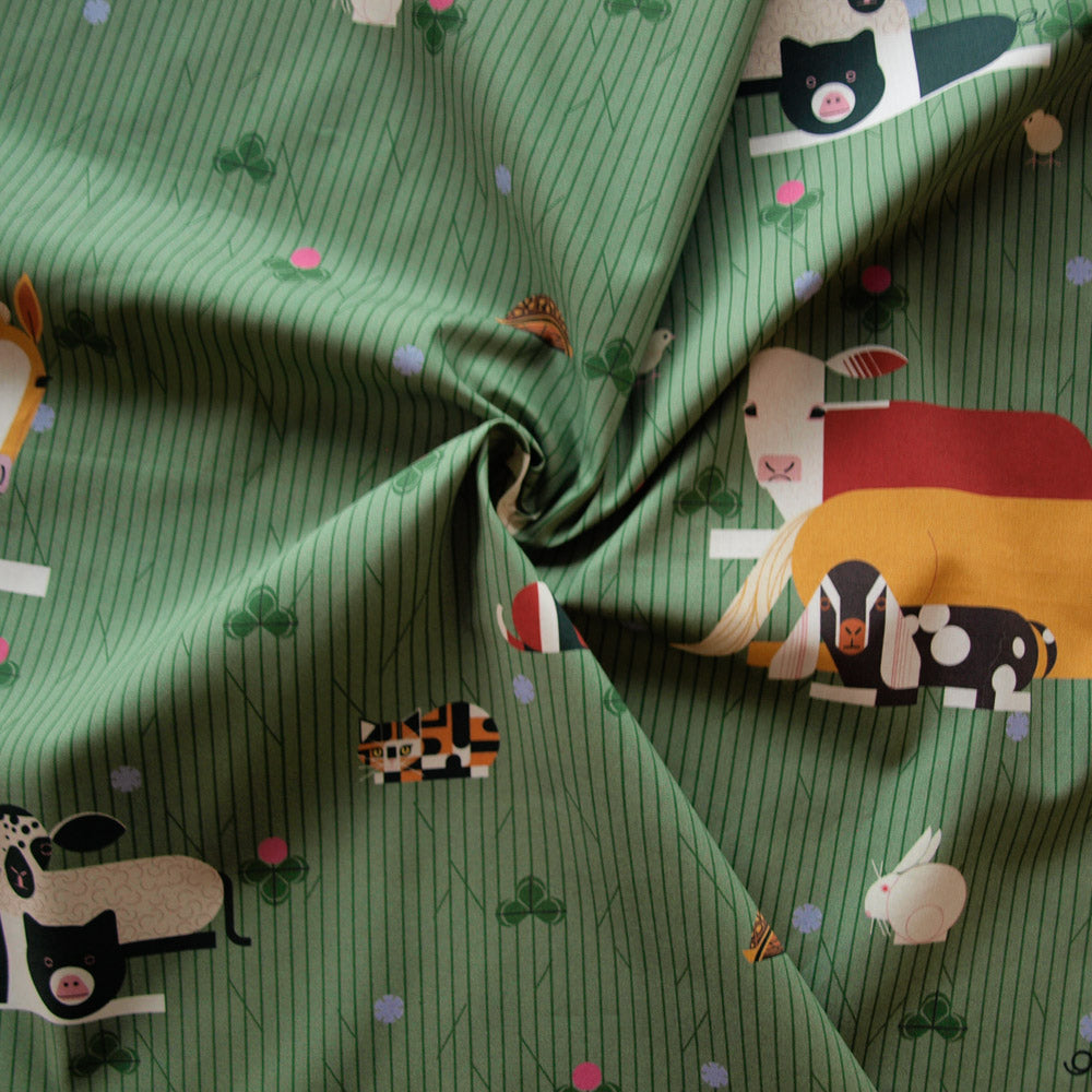 The Pasture Charley Harper Best Friends