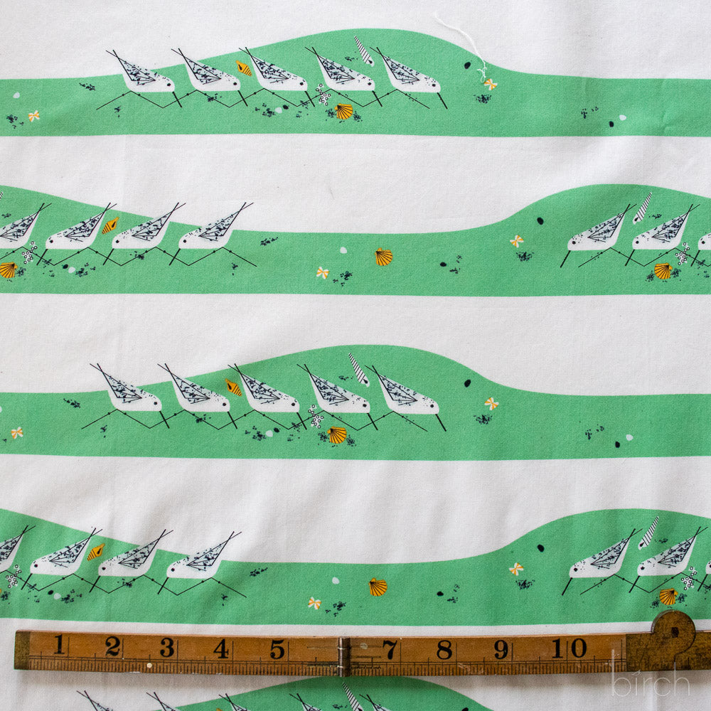 Strollin and Patrolin, Charley Harper Coastal Vol. 2 for Birch Organic Fabrics