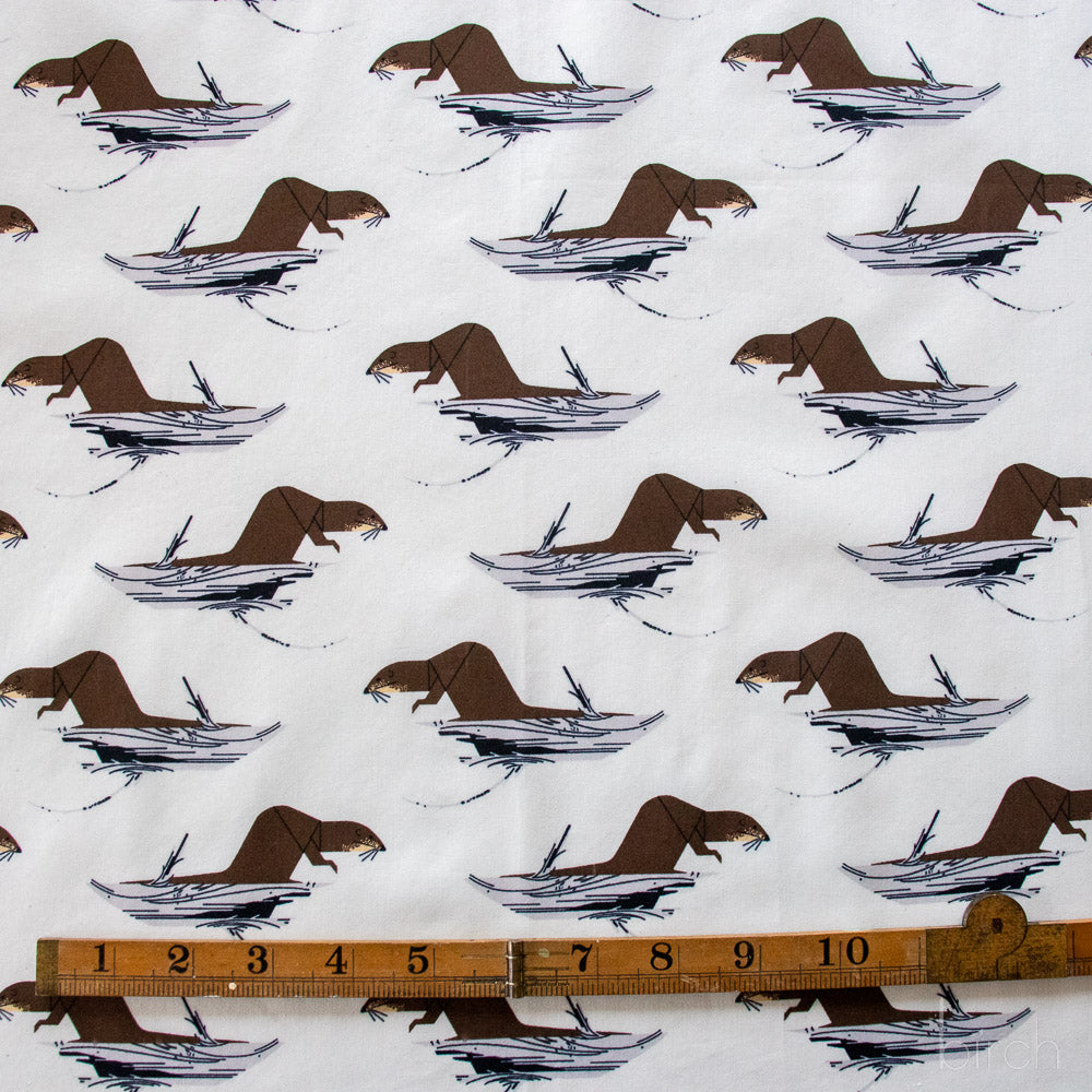 Tree Otter, Charley Harper Coastal Vol. 2 for Birch Organic Fabrics
