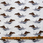 Tree Otter, Charley Harper Coastal Vol. 2 for Birch Organic Fabrics