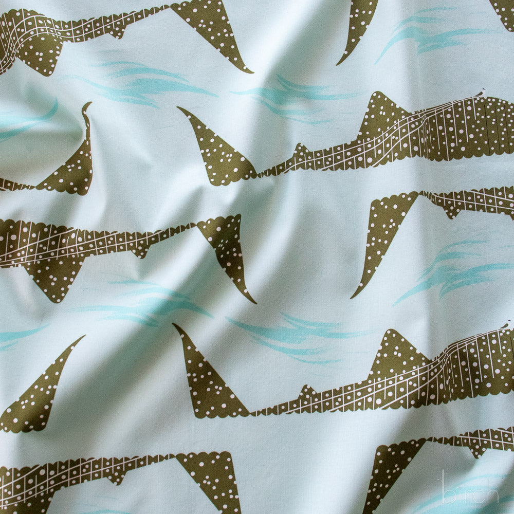 Whale Shark, Charley Harper Coastal Vol. 2 for Birch Organic Fabrics
