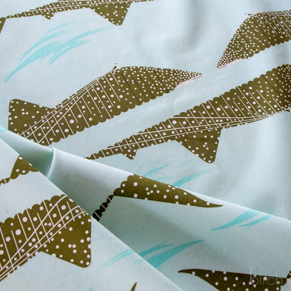 Whale Shark, Charley Harper Coastal Vol. 2 for Birch Organic Fabrics