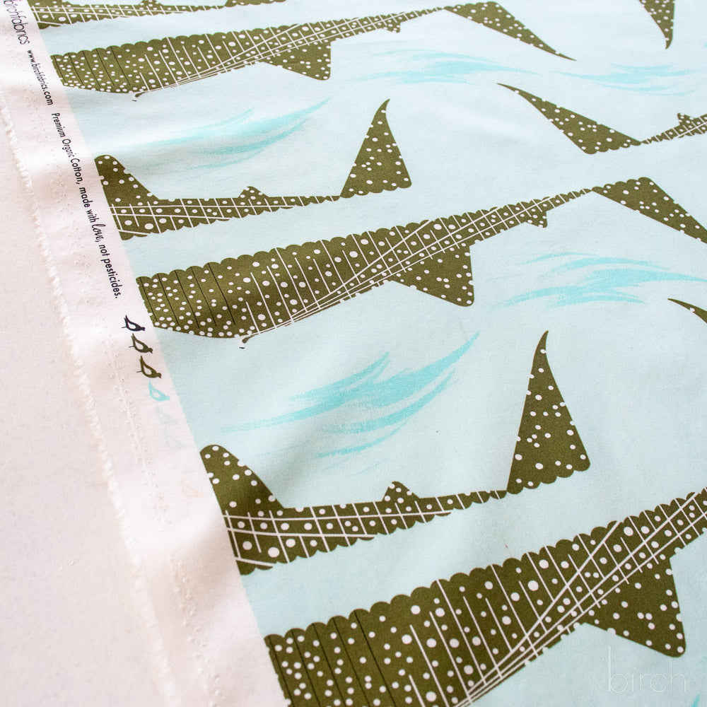 Whale Shark, Charley Harper Coastal Vol. 2 for Birch Organic Fabrics
