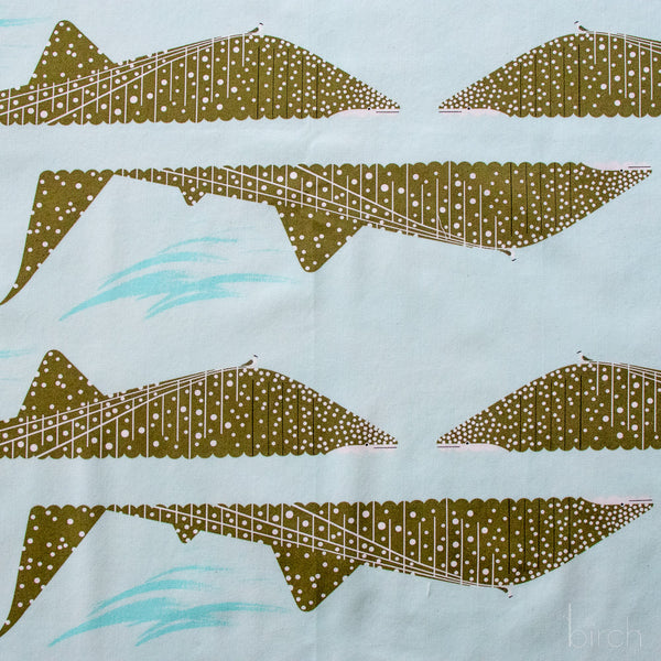 Whale Shark, Charley Harper Coastal Vol. 2 for Birch Organic Fabrics