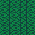 Charley Harper Shaker Lakes - Heart Leaves Green