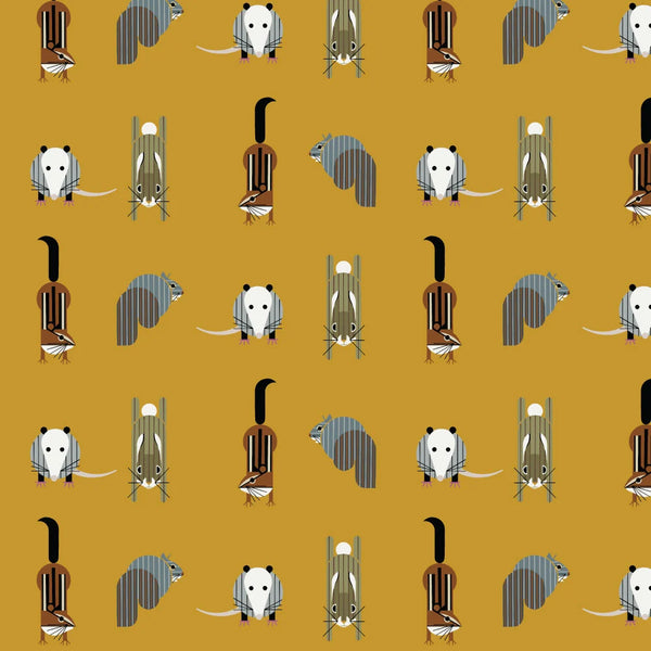 Charley Harper Shaker Lakes - Fluff