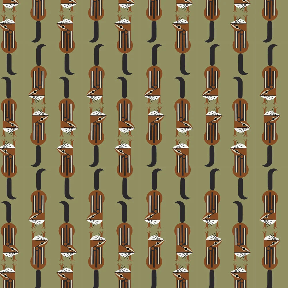 Charley Harper Shaker Lakes - Chipmunks