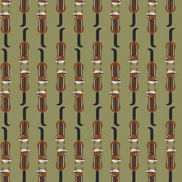 Charley Harper Shaker Lakes - Chipmunks