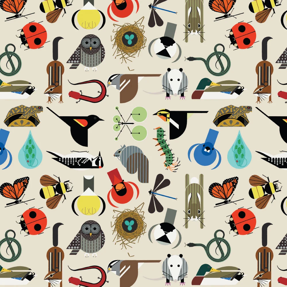 Charley Harper Shaker Lakes - Critters