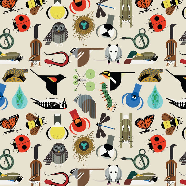 Charley Harper Shaker Lakes - Critters