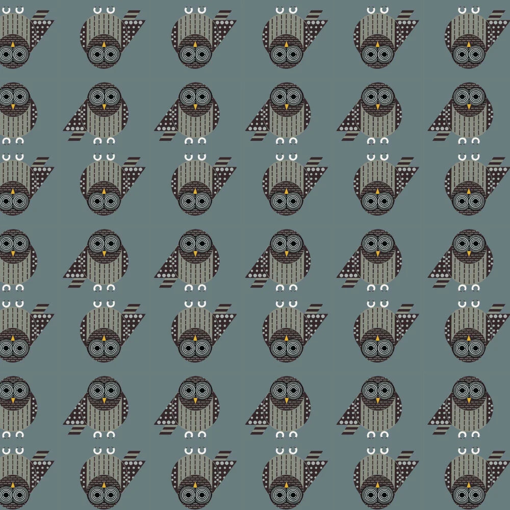 Charley Harper Shaker Lakes - Barred Owl
