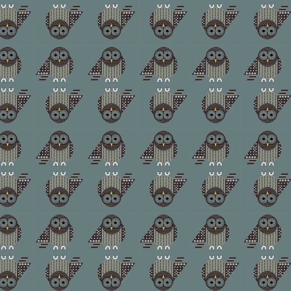 Charley Harper Shaker Lakes - Barred Owl
