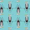 Charley Harper Shaker Lakes - Cranes