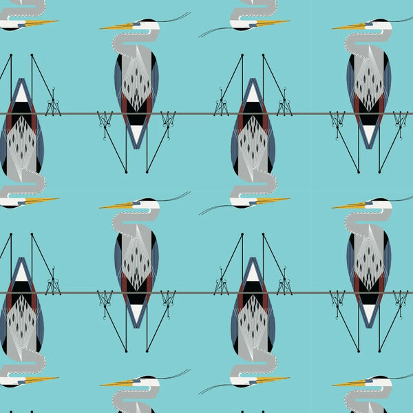Charley Harper Shaker Lakes - Cranes