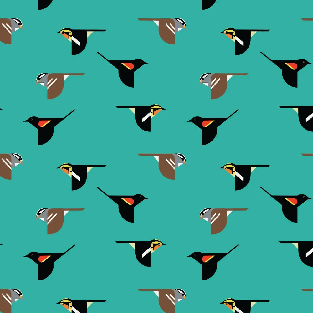 Charley Harper Shaker Lakes - Flight