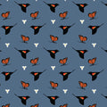 Charley Harper Shaker Lakes - Bird and Butterfly