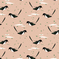 Charley Harper Western Birds - Mini Black Billed Magpie