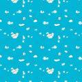 Charley Harper Western Birds - Mini Tracks Blue