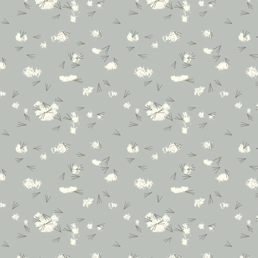 Charley Harper Western Birds - Mini Tracks Gray