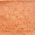 Charley Harper End Papers Basic Pumpkin