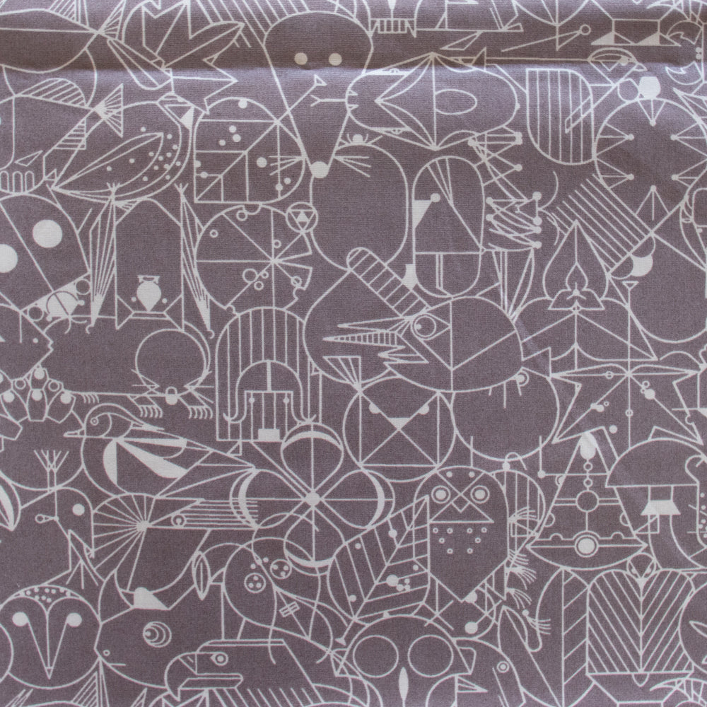 Charley Harper End Papers Basic Ruffled Feathers