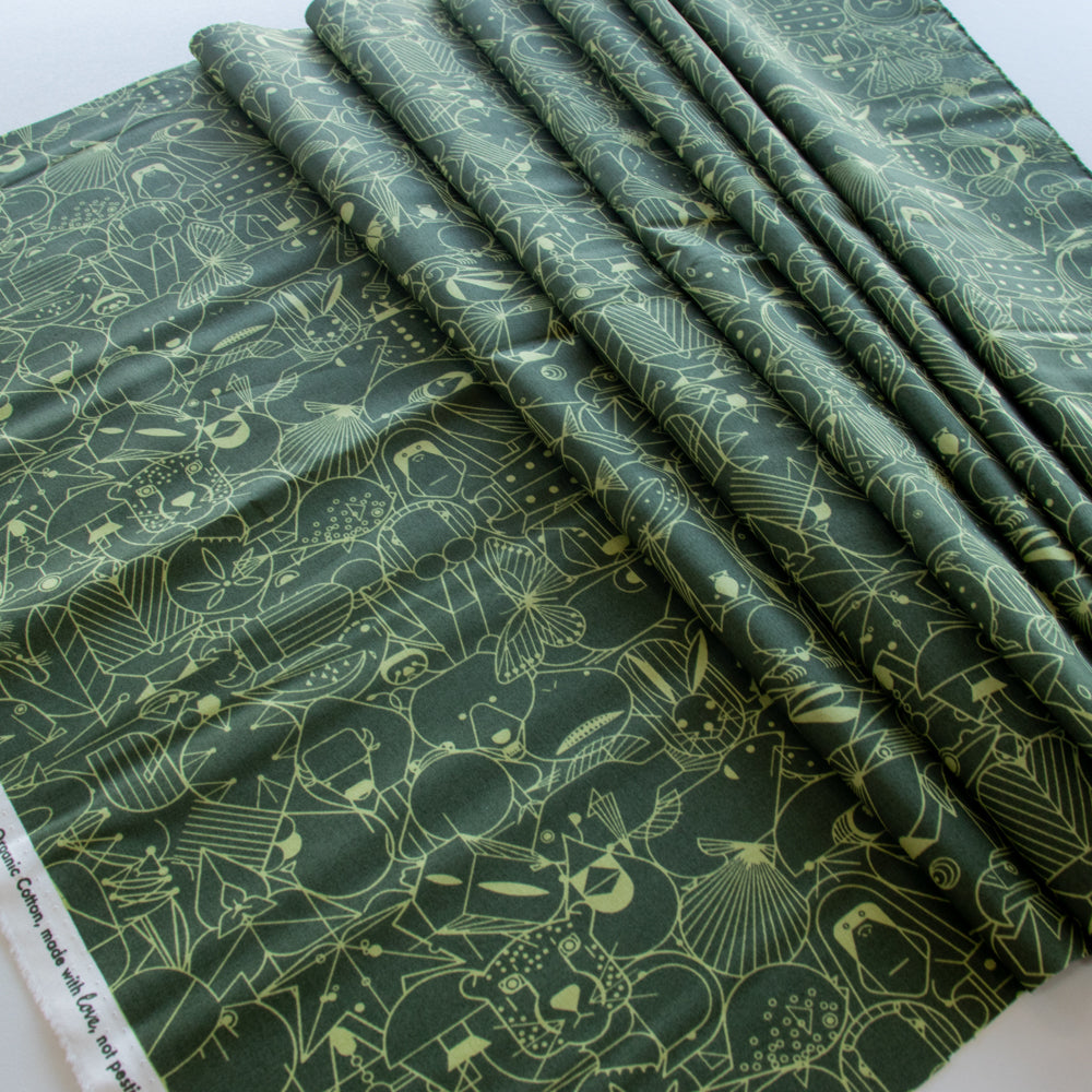 Charley Harper End Papers Basic Thicket