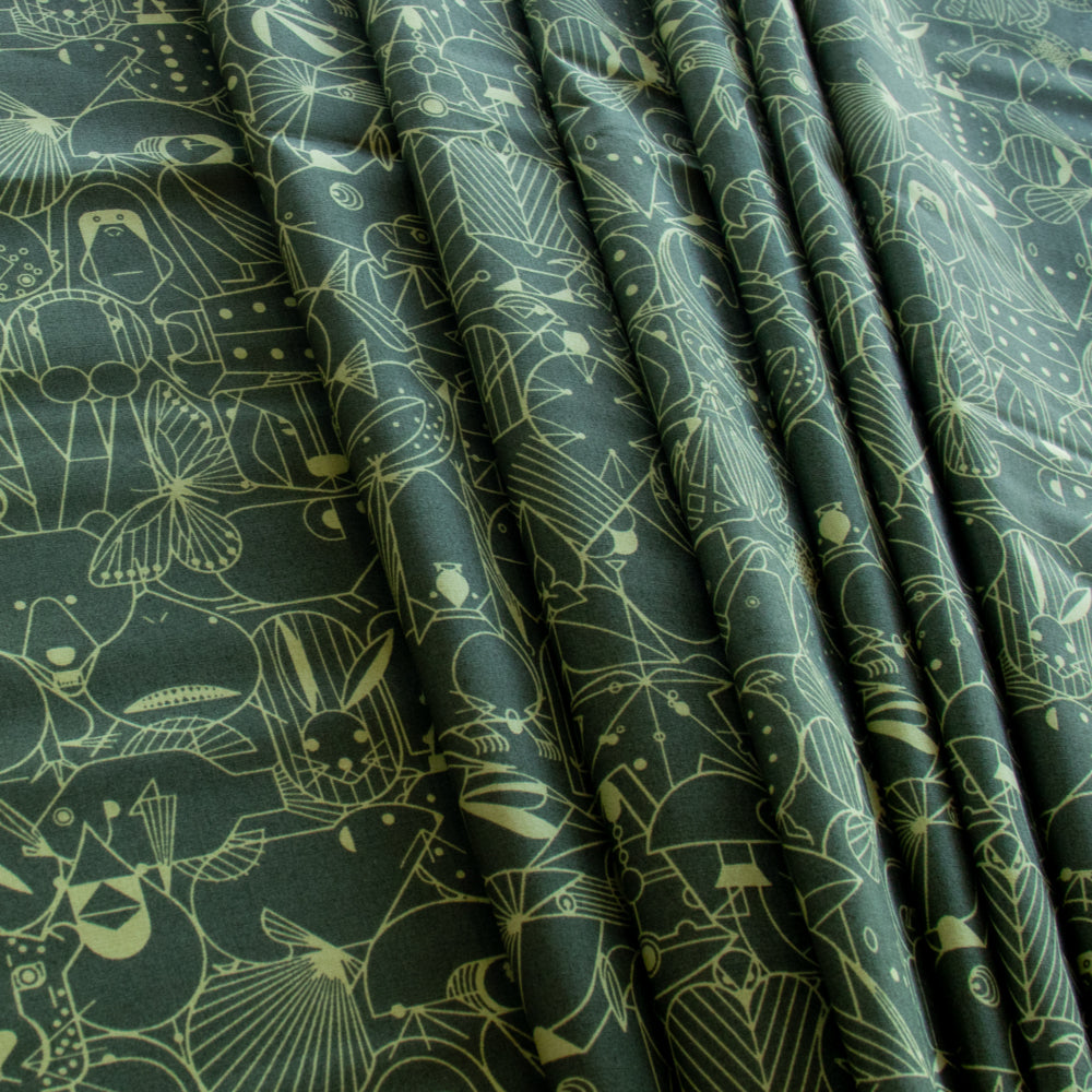 Charley Harper End Papers Basic Thicket