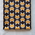 Fox Face Raisin, Charley Harper Woodland Wonder for Birch Organic Fabrics