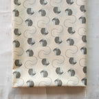 Field Mouse Cream, Charley Harper Woodland Wonder for Birch Organic Fabrics